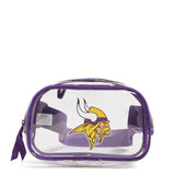 NFL Clear Small Belt Bag - Minnesota Vikings Bandana - Swatch Image