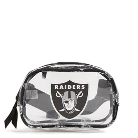 NFL Clear Small Belt Bag-Las Vegas Raiders Bandana-Image 1-Vera Bradley