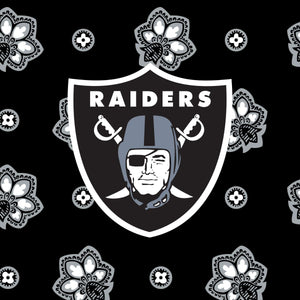 NFL Clear Small Belt Bag-Las Vegas Raiders Bandana-Image 3-Vera Bradley