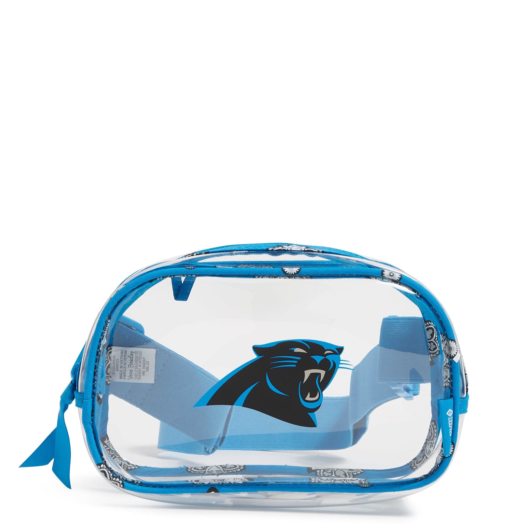 Carolina Panthers NFL Clear Small Belt Bag Vera Bradley
