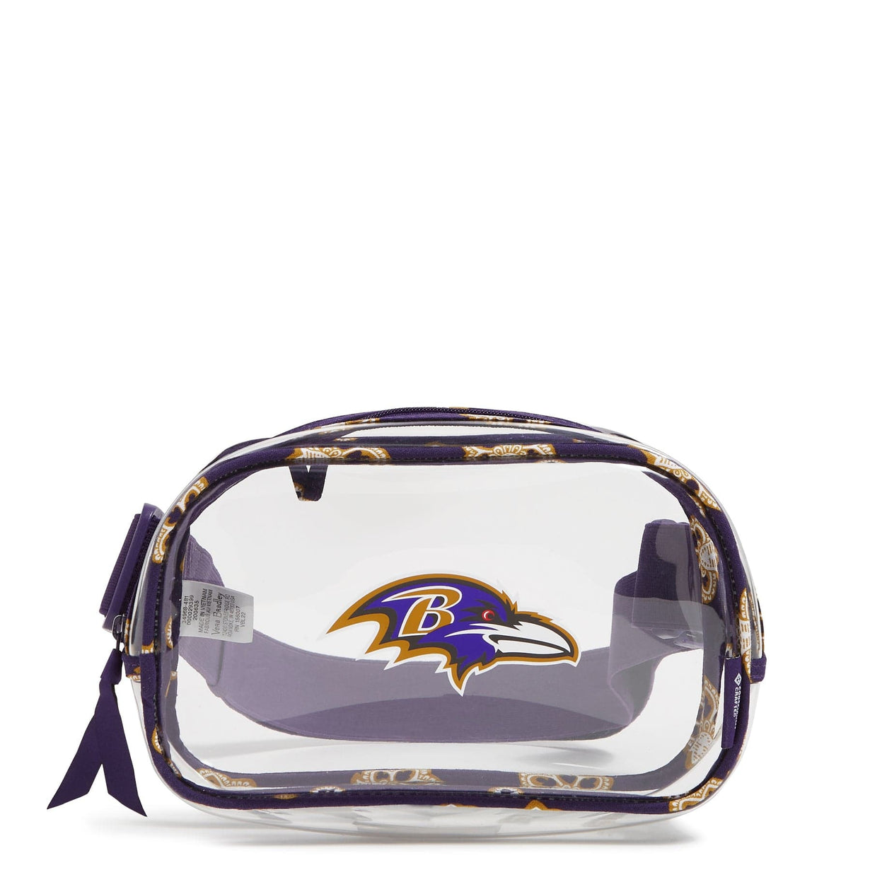 Baltimore Ravens NFL Clear Small Belt Bag Vera Bradley
