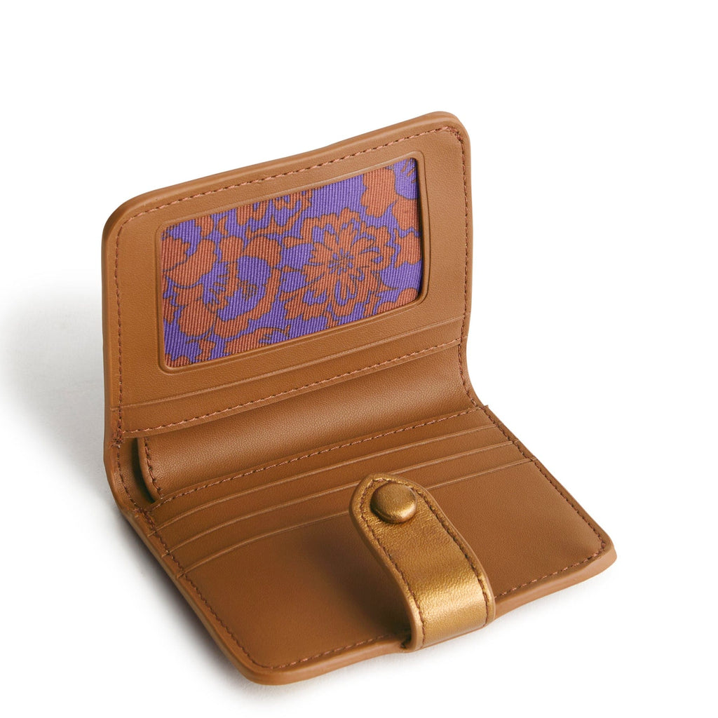 Small Tab Wallet Leather Vera Bradley