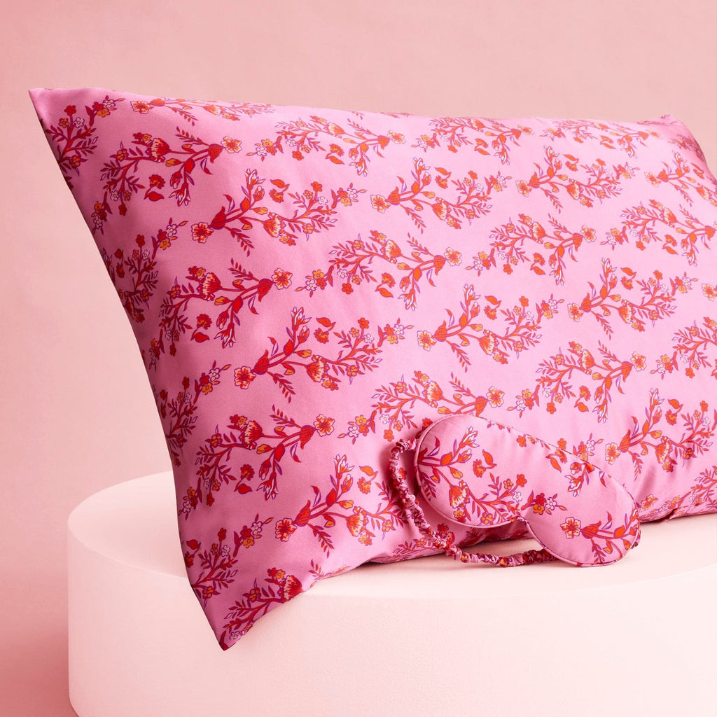 Silk Pillow Case Sleep Mask Set Vera Bradley - Main Image