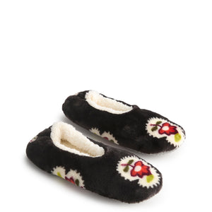 Fleece Slipper Socks - North Star Sky Paisley / Small - Swatch Image