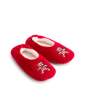 Fleece Slipper Socks - Beary Ditsy / Large - Image 1