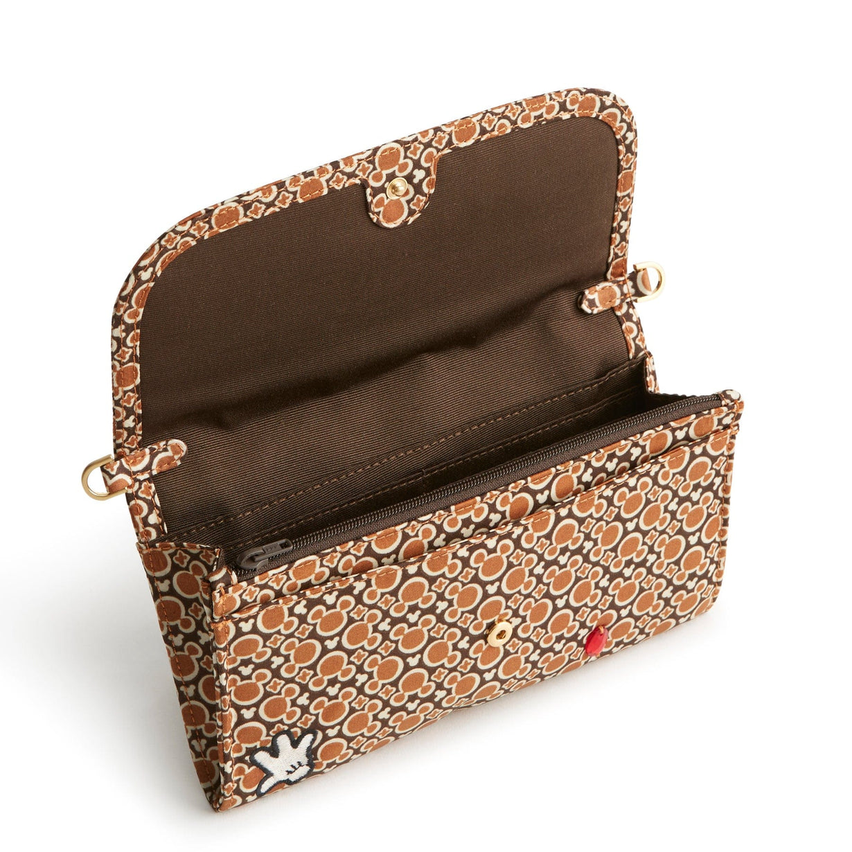 Disney Wildwood Wallet Crossbody Nylon Twill Vera Bradley