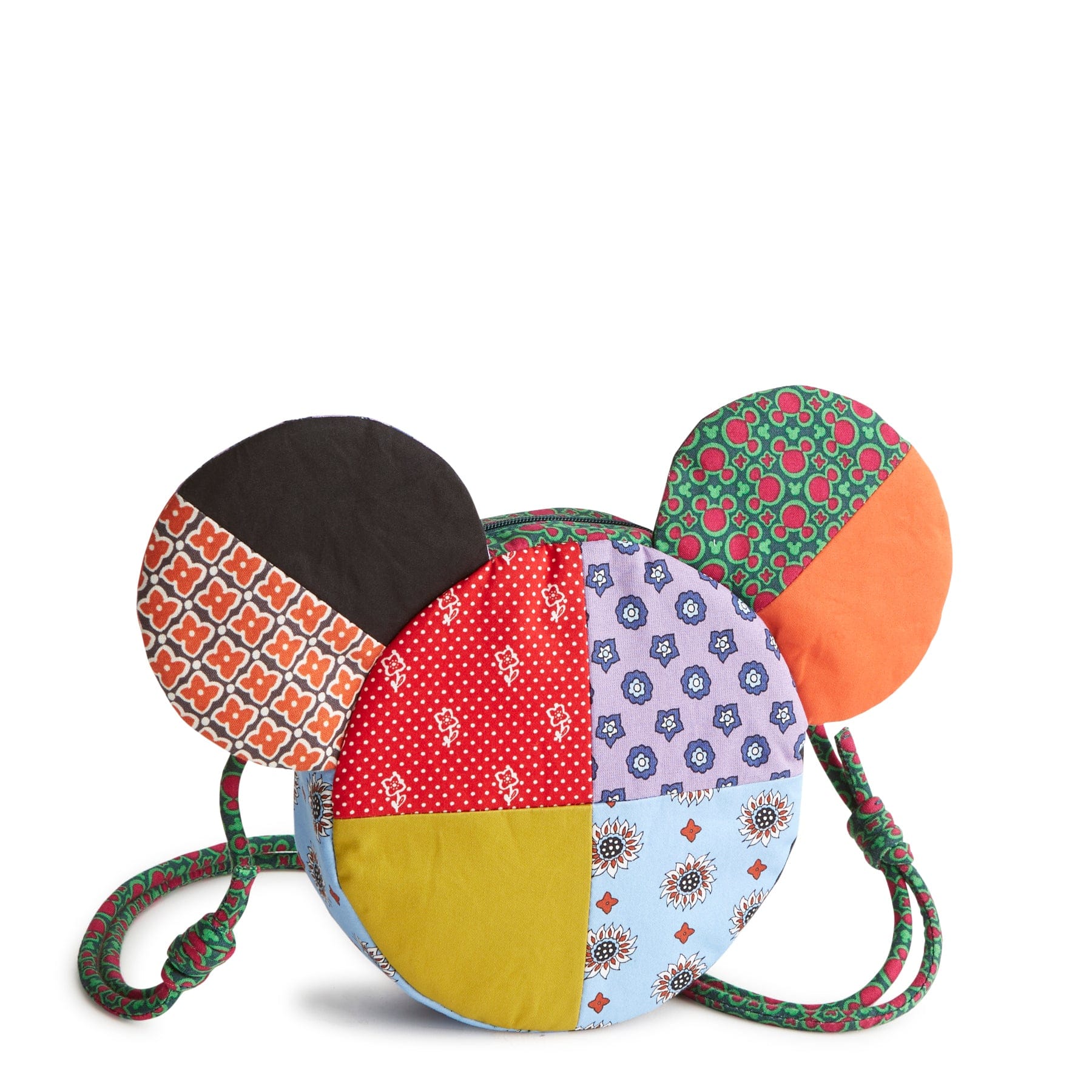 【Vera Bradley】ミッキーマウス アイコン柄 クロスボディバッグ Disney Mickey Mouse Crossbody - Cotton | Vera Bradley