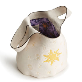 Disney Lantern Knotted Handbag-Rapunzel Lantern Cottage Cream-Image 3-Vera Bradley