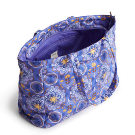 Disney Hathaway Tote-Rapunzel Silhouette Medallion-Image 3-Vera Bradley