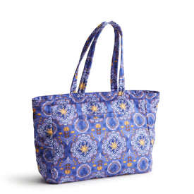 Disney Hathaway Tote-Rapunzel Silhouette Medallion-Image 2-Vera Bradley