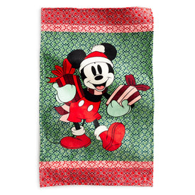 Disney Plush Throw Blanket-Mickey Mouse Holiday Gifting-Image 2-Vera Bradley