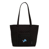NFL Small Vera Tote - Black with Detroit Lions - Swatch Image