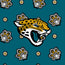 Small Vera Tote-Black with Jacksonville Jaguars-Image 2-Vera Bradley