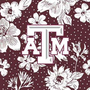 Small Vera Tote-Black with Texas A and M University-Image 2-Vera Bradley
