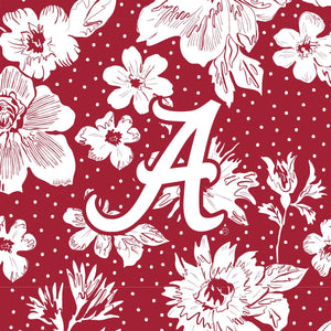Small Vera Tote-Black with The University of Alabama-Image 2-Vera Bradley