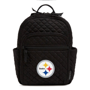 NFL Small Backpack - Black with Pittsburgh Steelers - Swatch Image