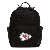 NFL Small Backpack - Black with Kansas City Chiefs - Swatch Image