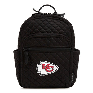 NFL Small Backpack - Black with Kansas City Chiefs - Swatch Image