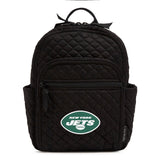 NFL Small Backpack - Black with New York Jets - Swatch Image