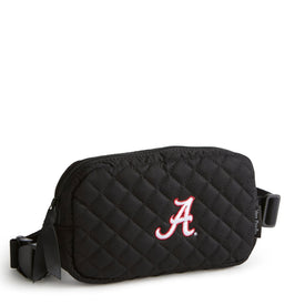 Mini Belt Bag-Black with The University of Alabama-Image 1-Vera Bradley