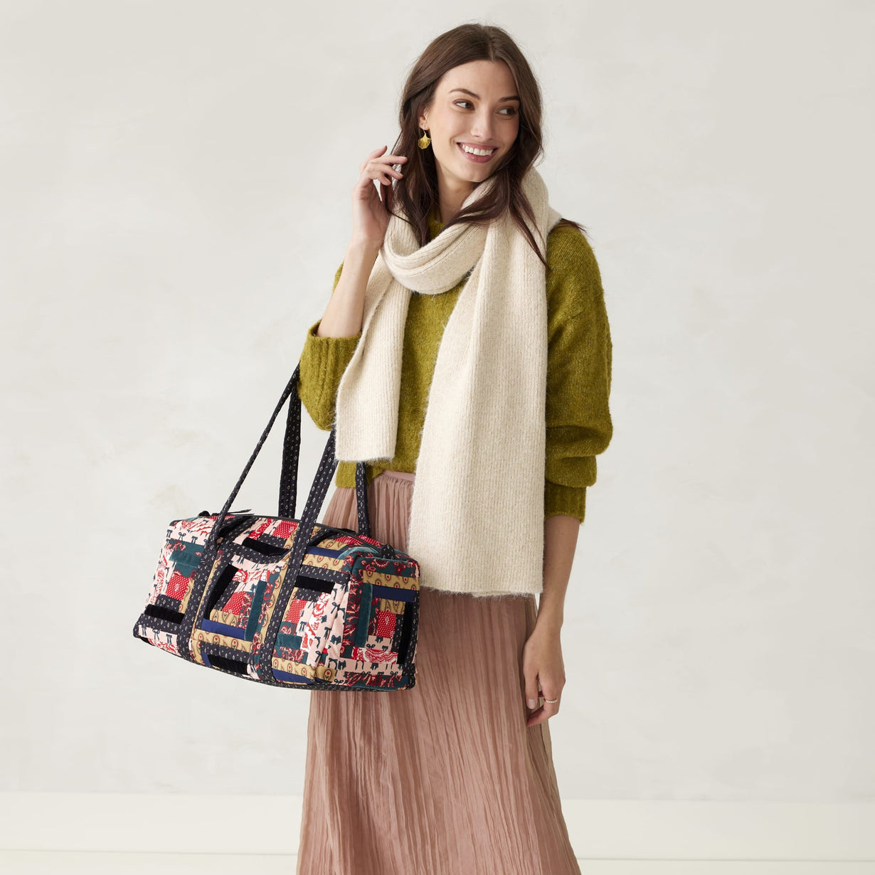 Vera bradley iconic small travel duffel deals
