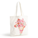 Vera Bradley Foundation Woodlark Tote - Flourishing Garden Bouquet - Swatch Image