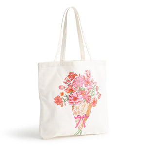 Vera Bradley Foundation Woodlark Tote - Flourishing Garden Bouquet - Swatch Image