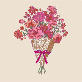 Vera Bradley Foundation Woodlark Tote-Flourishing Garden Bouquet-Image 3-Vera Bradley