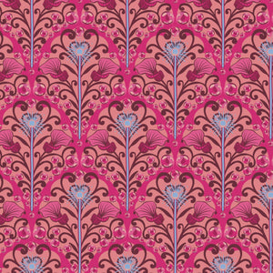 Wicked Zip Card Pouch-Bewitching Pink-Image 3-Vera Bradley