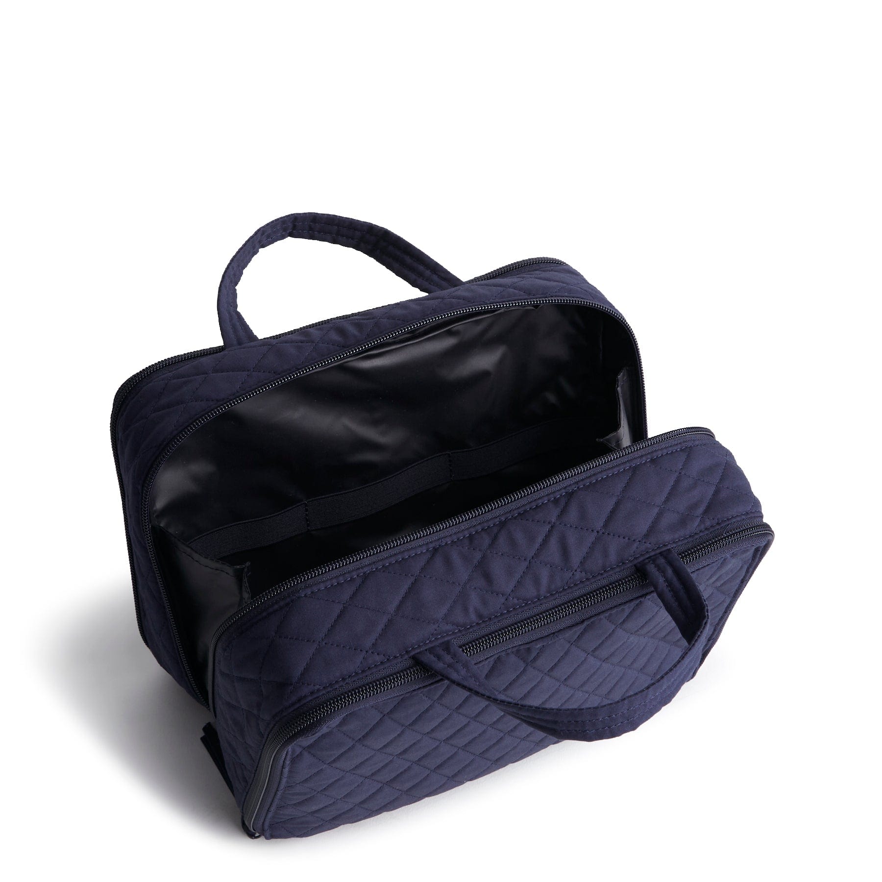 black quilted vera bradley square laptop backpack Large Bancroft Backpack,Moonless Night The laptop compartment is perfect for work or school Lightweight Backpacks For Women |