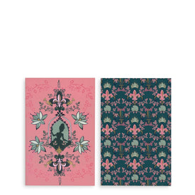 Disney Mini Notebook Set of 2-Tiana Silhouette Medallion-Image 3-Vera Bradley