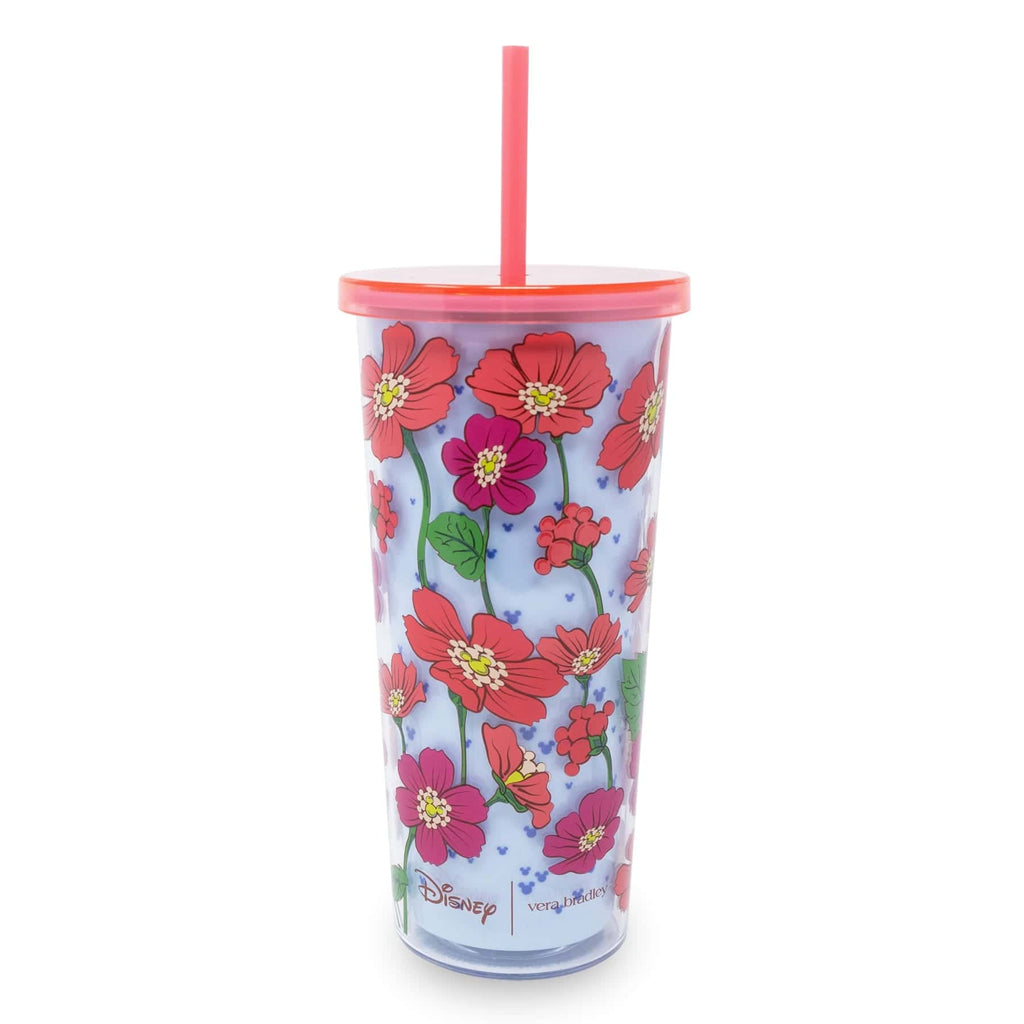 Disney Tumbler with Straw Acrylic Vera Bradley