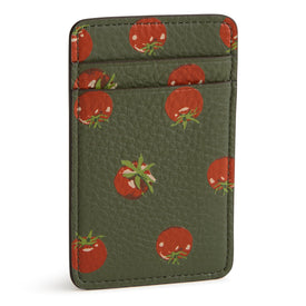 Adhesive Phone Wallet-Tiny Tomatoes-Image 1-Vera Bradley