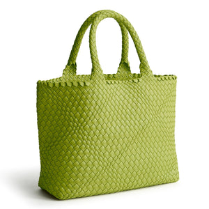 Small Hathaway Tote Bag - Spinach Green - Swatch Image