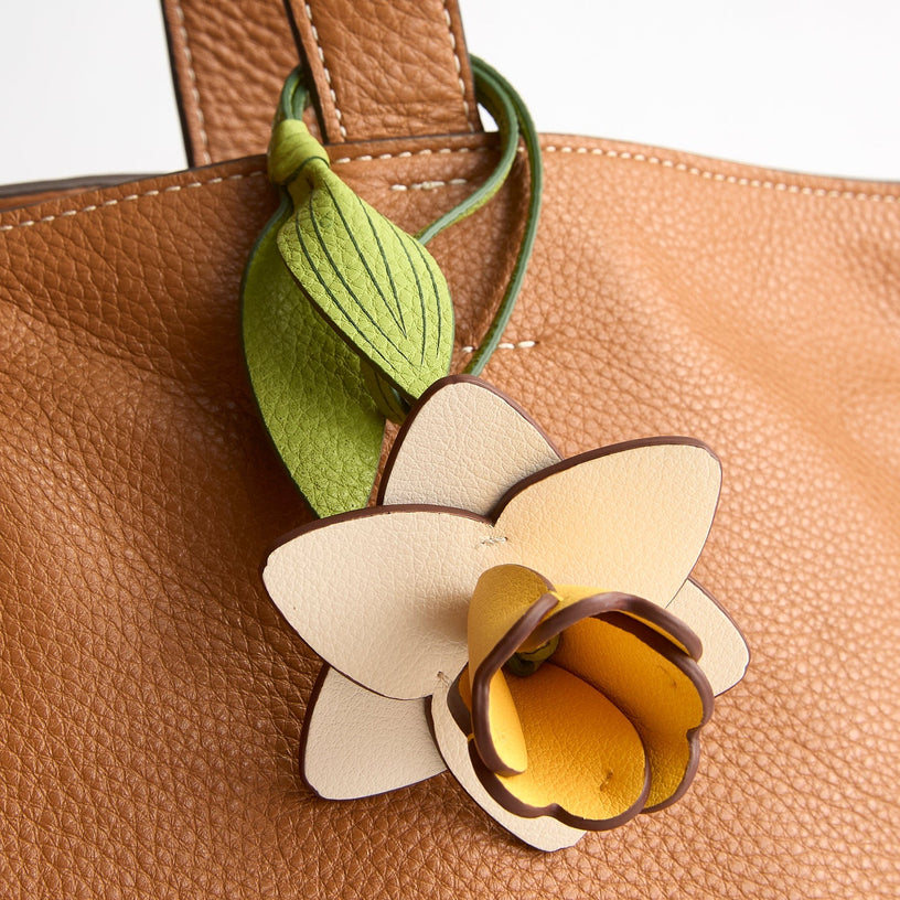 Daffodil Bag Charm-Daffodil-Image 2-Vera Bradley