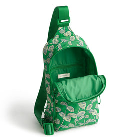 Lorman Sling Backpack-Mint Mojito-Image 3-Vera Bradley