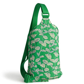 Lorman Sling Backpack-Mint Mojito-Image 2-Vera Bradley