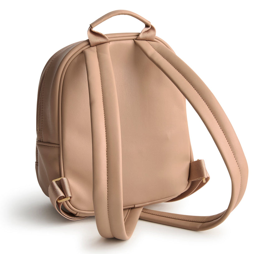 Mini Banbury Backpack-Warm Taupe-Image 2-Vera Bradley
