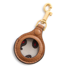 Bag Charm for AirTag-Roasted Pecan-Image 1-Vera Bradley