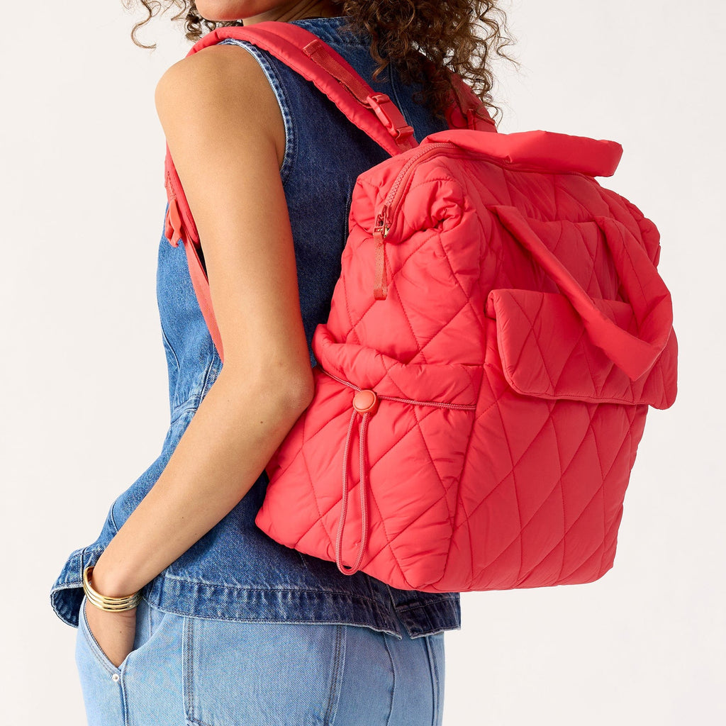 Welland Diaper Tote Backpack - Featherweight | Vera Bradley display picture 2