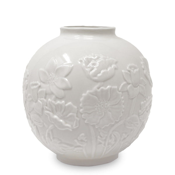Ceramic Vase - Meadow Bouquet Tonal Seedpearl