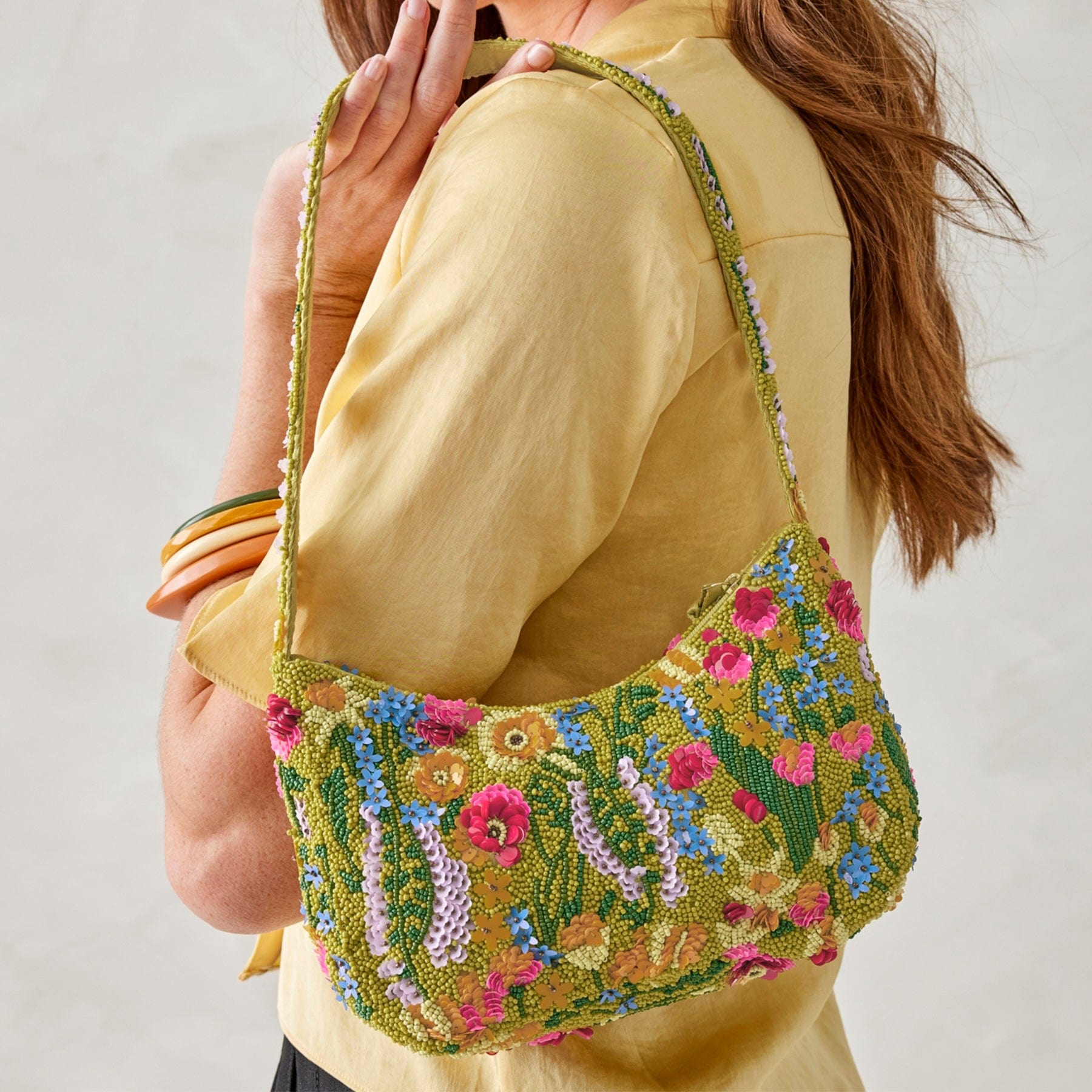 Mini Roxbury Crescent Shoulder Bag