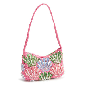 Mini Roxbury Crescent Shoulder Bag - Cottage Shells - Swatch Image