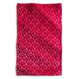 Disney Mickey Mouse Head Throw Blanket - Beetroot Pink - Swatch Image