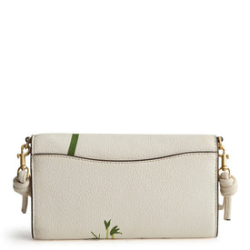 Wildwood Wallet Crossbody-Meadow Bouquet Cottage Cream-Image 2-Vera Bradley