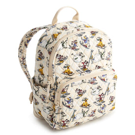 Vera Bradley Disney Small Banbury Backpack : Downhill Skiing Mickey and Friends
