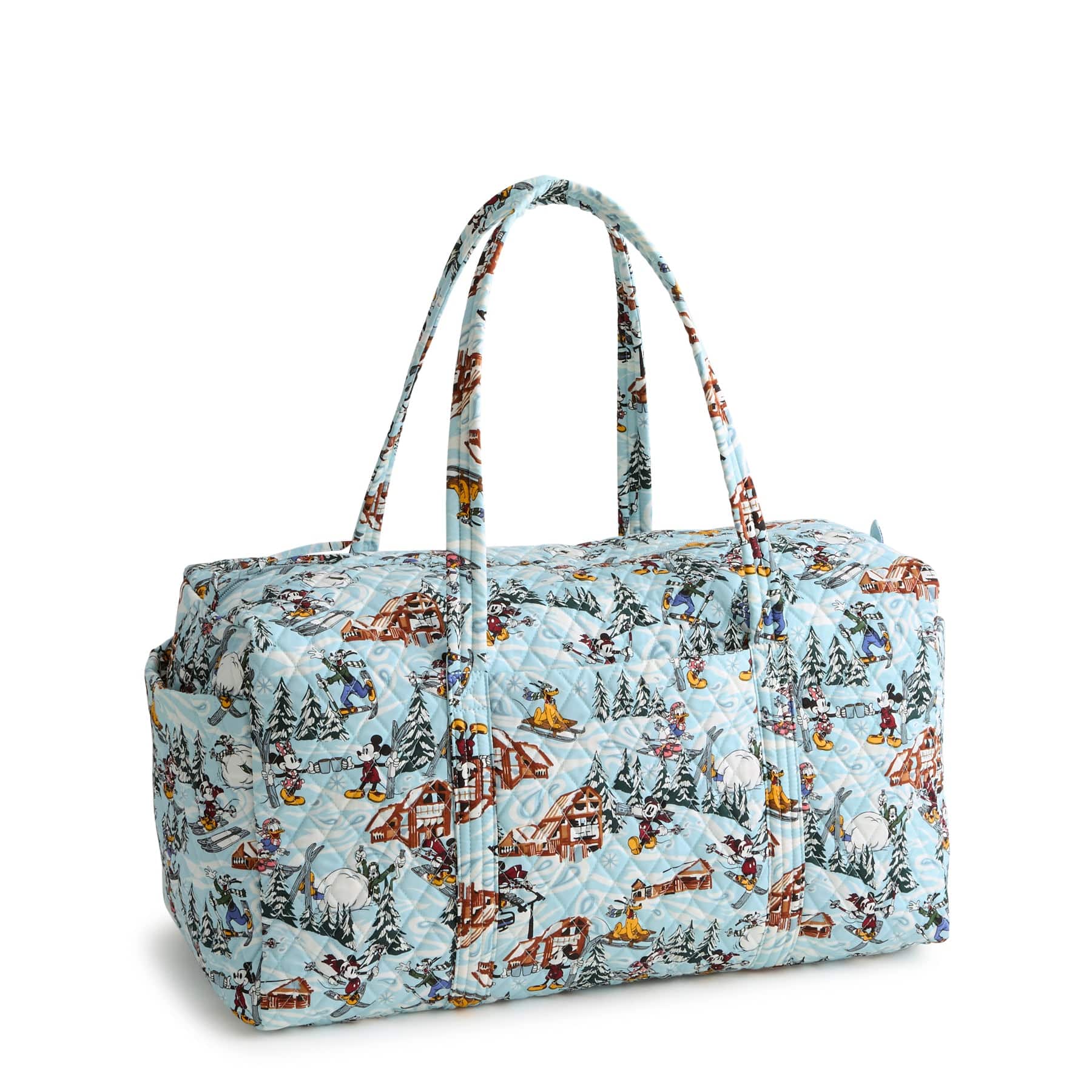 disney medium travel duffel bag Vera Bradley Outlet Outlet Large in Stitch Monstera Paisley to canvas travel duffel bag for Disney trips Disney Large Original Duffel |