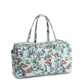 Vera Bradley Disney Large Original Duffel : Ski Weekend Mickey and Friends