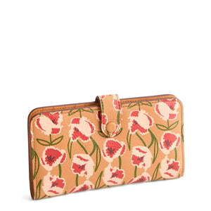 Tab Wallet - Curly Tulips - Swatch Image