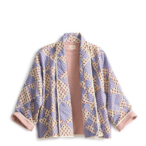 Patchwork Jacket - Rachel Ditsy Patchwork / S-M-L - Swatch Image